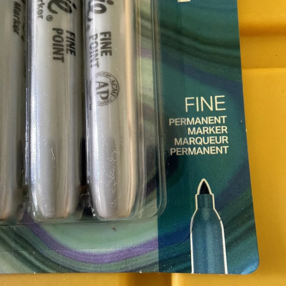 Sharpie Mystic Gems Fine Permanent Markers Special Edition 12 Count Sealed New